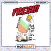 Summer Popsicle PNG Design