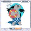 Summer Bear PNG Lets Go Beach Design