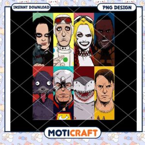 Suicide Squad PNG Characters Download