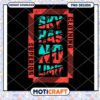 Sky Has No Limit PNG Design