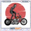 Skull Rider Motorcycle PNG Design