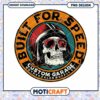 Skull Motorcycle PNG Design Instant Download
