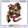Skull Gun PNG Design, Instant Download
