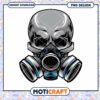 Skull Gas Mask PNG Design