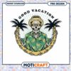 Skeleton Vacation PNG Design