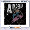 Skeleton Skateboarder PNG Design