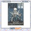Skeleton Phone Call PNG Design