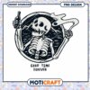 Skeleton Good Times PNG Design