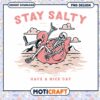 Skeleton Flamingo Float PNG Design