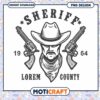 Sheriff PNG Design Cowboy Gunslinger 1 Sheriff PNG Design Cowboy Gunslinger