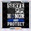 Serve Honor Protect Police PNG Design 1 Serve Honor Protect Police PNG Design