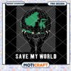 Save My World PNG Design 1 Save My World PNG Design