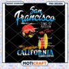 San Francisco Summer Surfing PNG Design