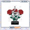 Roses Snake Tattoo PNG Design