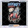 Rocket Travel PNG Design
