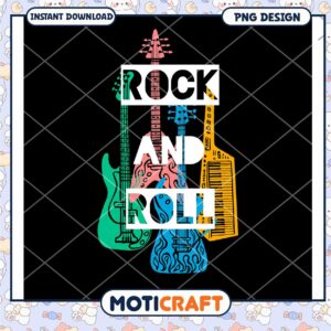 Rock and Roll PNG Design Download