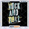 Rock And Roll 78 PNG Design Graphic