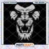 Roaring Lion PNG Design Instant Download