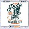 Road Bike Club PNG Design Instant Download