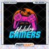 Retro Gamer Holiday PNG Design