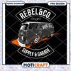 Rebel Co Vintage Van PNG Design