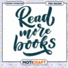 Read More Books PNG Design