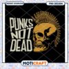 Punk Skull PNG Punx Not Dead Design 2 Punk Skull PNG Punx Not Dead Design