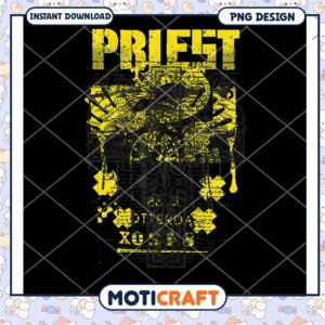 Priest PNG Design, Instant Download
