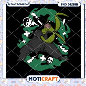 Praying Mantis Kung Fu PNG Design