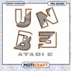 PNG Unbreakable Letters Design