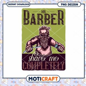 PNG Skull Barber Shave Me Completely