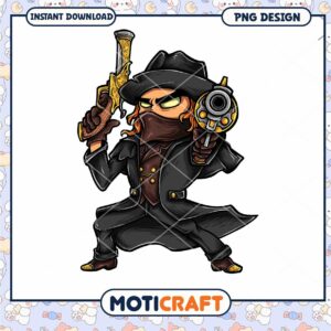 PNG Outlaw Cartoon Mascot Design