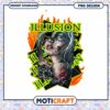 PNG Illusion Girl Skull Tattoo Design