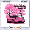 Pink Miata MX-5 PNG Design 1 Pink Miata MX 5 PNG Design