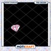 Pink Diamond PNG Design Instant Download 2 Pink Diamond PNG Design Instant Download