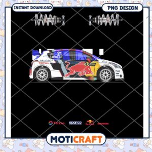 Peugeot Rally Car PNG Design Download