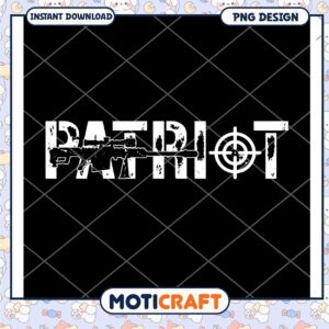 Patriot Sniper PNG Design