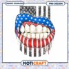 Patriotic Lips PNG Design Download