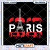 Paris City Skyline PNG Design 2 Paris City Skyline PNG Design