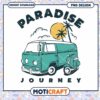 Paradise Journey Van PNG Design