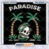 Paradise Skull Snake PNG Design