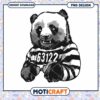 Panda Prisoner PNG Design Download