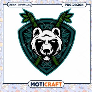 Panda Mascot PNG Instant Download
