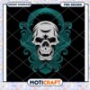 Ornate Skull PNG Design, Instant Download 1 Ornate Skull PNG Design, Instant Download