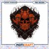 Ornate Skull PNG Design Download