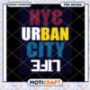NYC Urban City Life PNG Design 1 NYC Urban City Life PNG Design