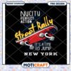 NYC Street Rally Skateboard PNG Design 1 NYC Street Rally Skateboard PNG Design