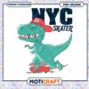 NYC Skater Dinosaur PNG Design