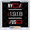 NYC Est 1918 PNG Design Download 2 NYC Est 1918 PNG Design Download