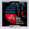 NYC Customs City 1978 PNG Design 2 NYC Customs City 1978 PNG Design